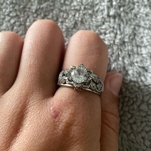 Ring (second picture is my fingers compared)